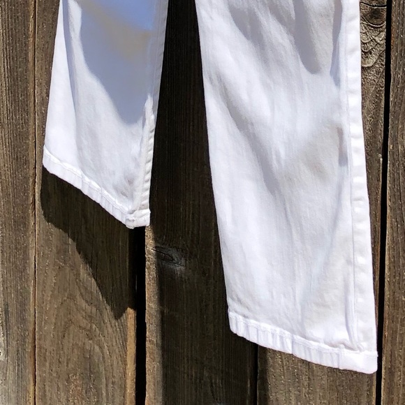 Great Northwest Indigo white crop pants size 10 - Picture 11 of 16